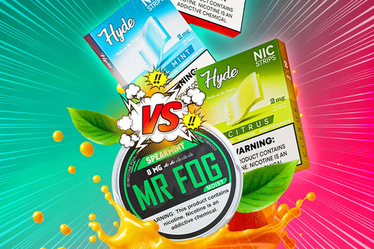 Mr Fog vs Hyde: Which Nicotine Pouch Reigns Supreme?