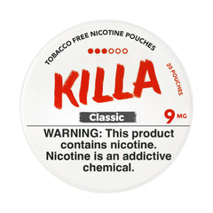 Classic Killa Nicotine Pouches 9mg