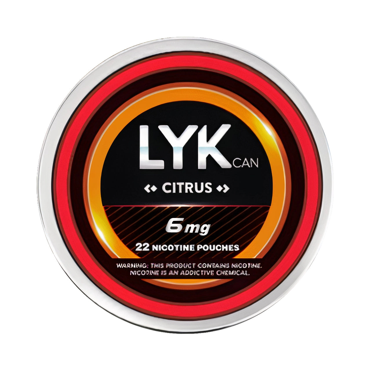 Citrus Lykcan Nicotine Pouches 6mg
