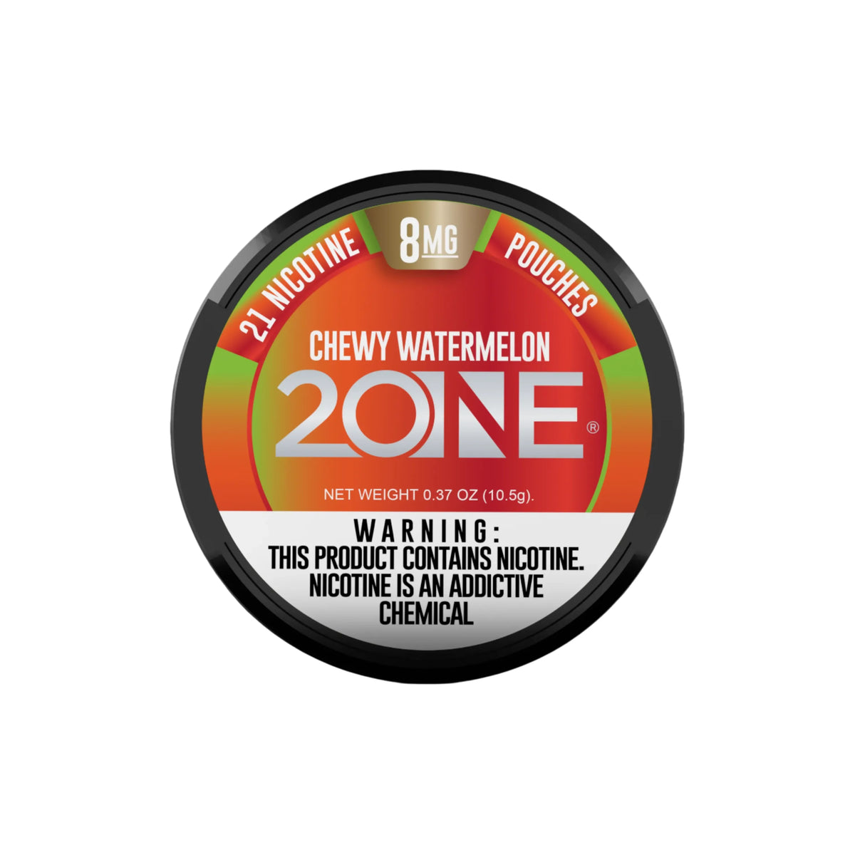 Chewy Watermelon 2ONE Nicotine Pouches 8mg