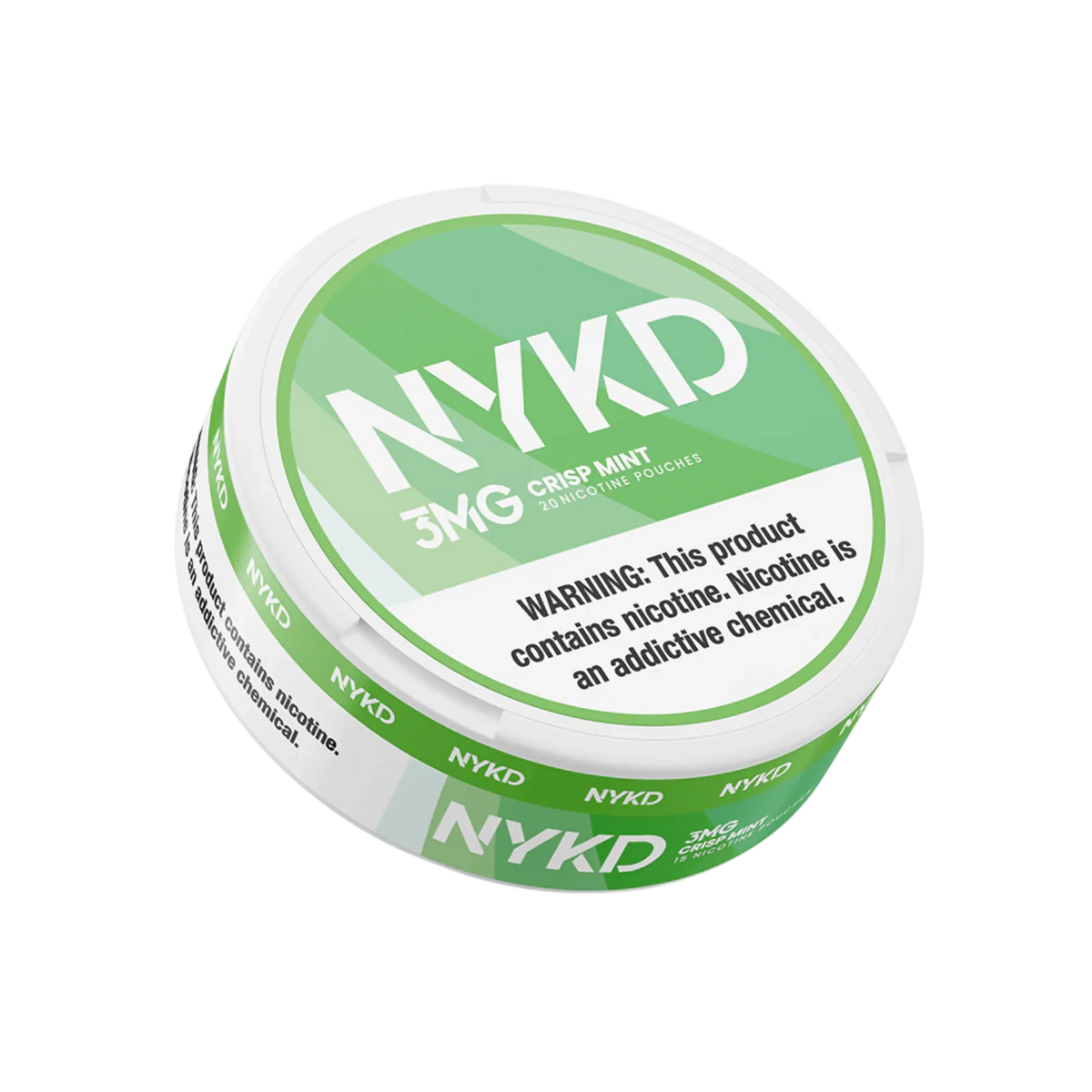 Crisp Mint NYKD Nicotine Pouches 3mg