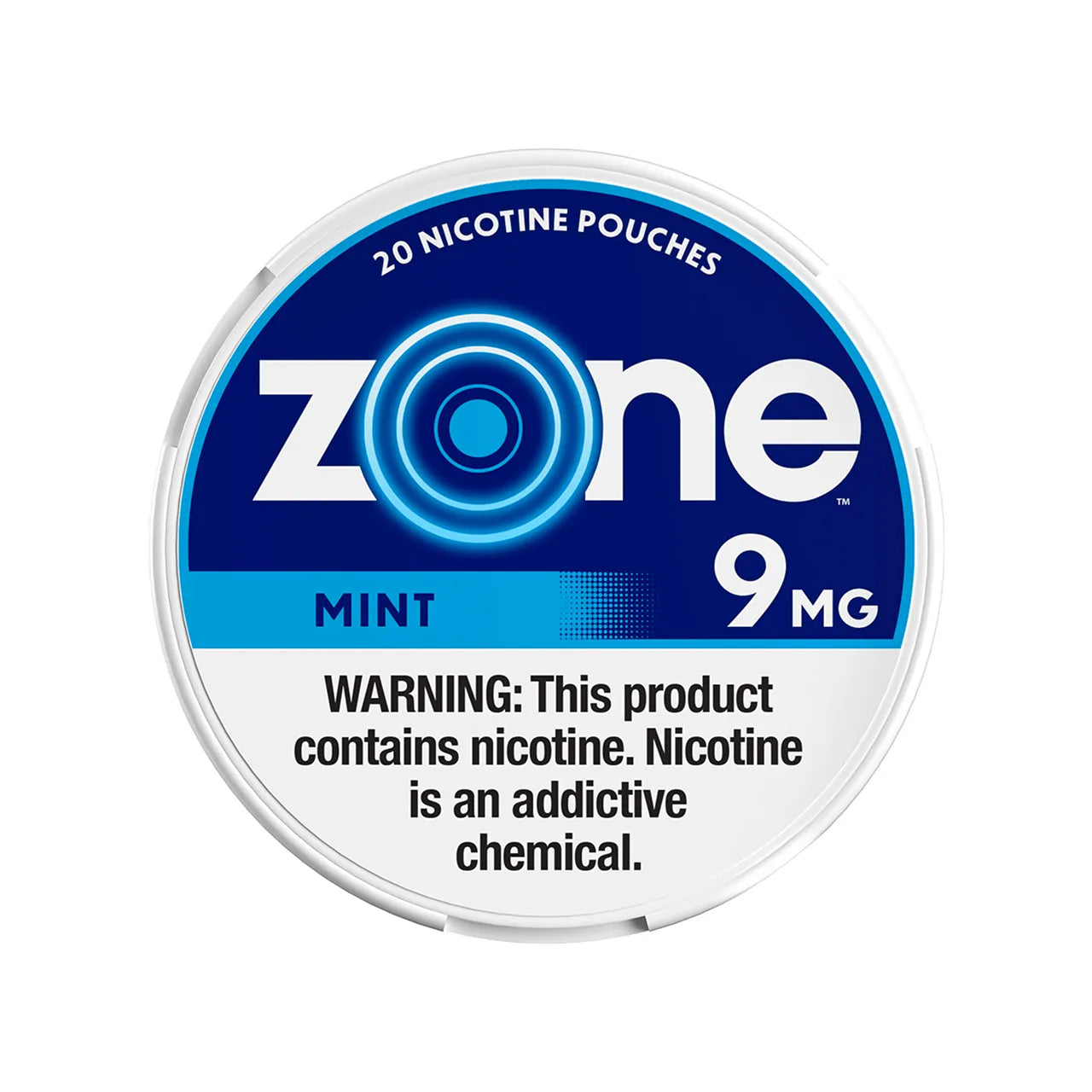 Menta Zone Bolsas de Nicotina 9mg
