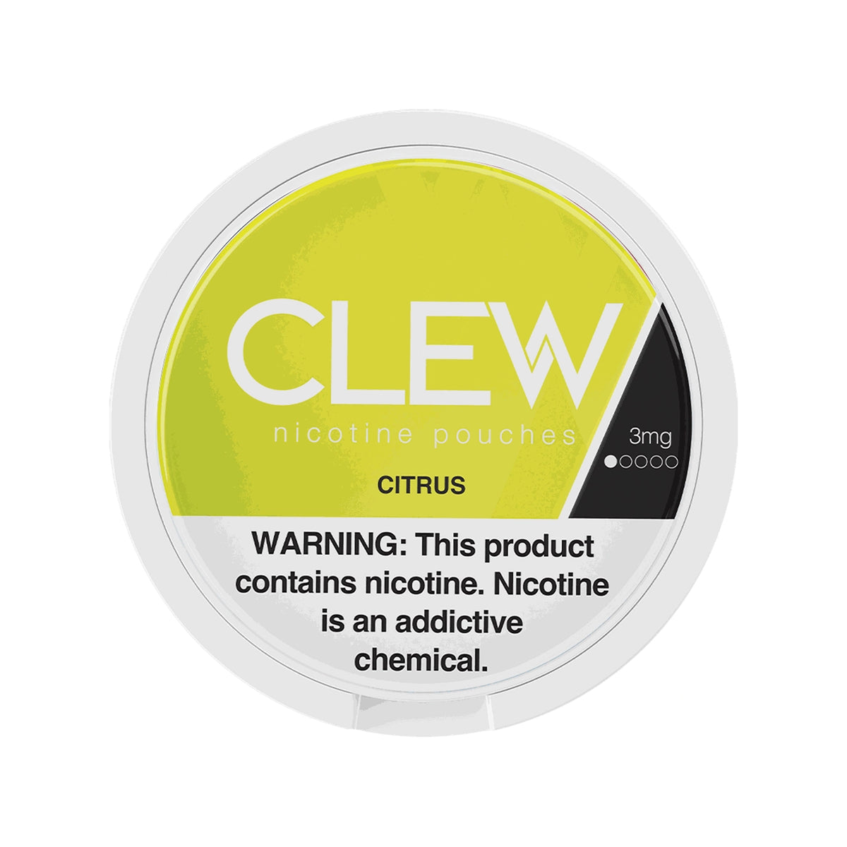Citrus CLEW Nicotine Pouches 3mg