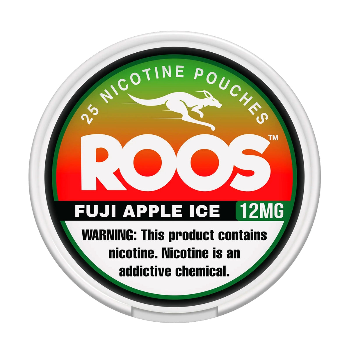 Fuji Apple Ice Roos Nicotine Pouches 12mg