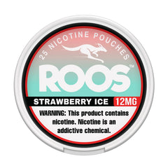 Strawberry Ice Roos Nicotine Pouches 12mg