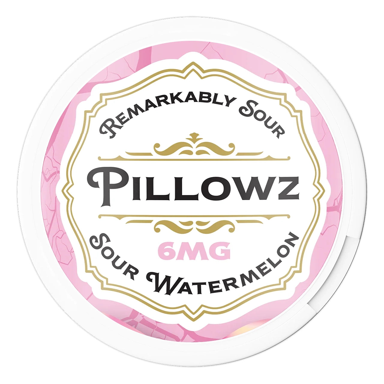 Sour Watermelon Pillowz Nicotine Pouches 6mg