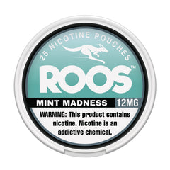 Mint Madness Roos Nicotine Pouches 12mg