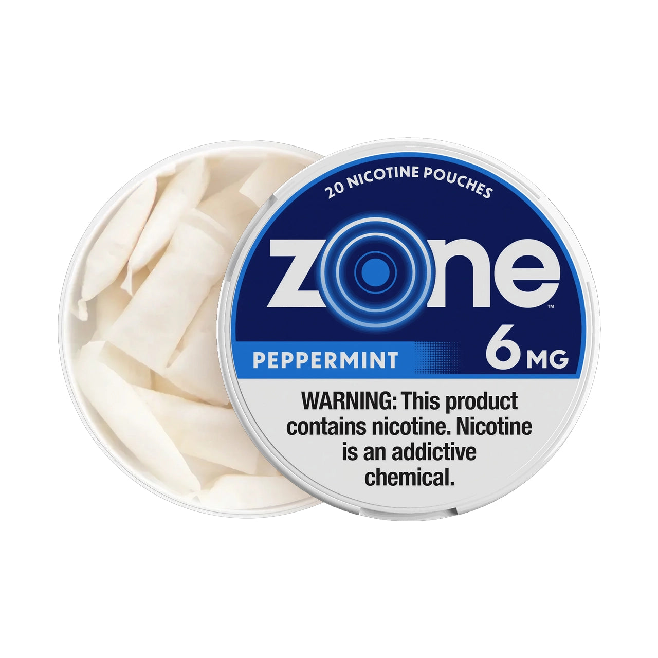 Peppermint Zone Nicotine Pouches 6mg