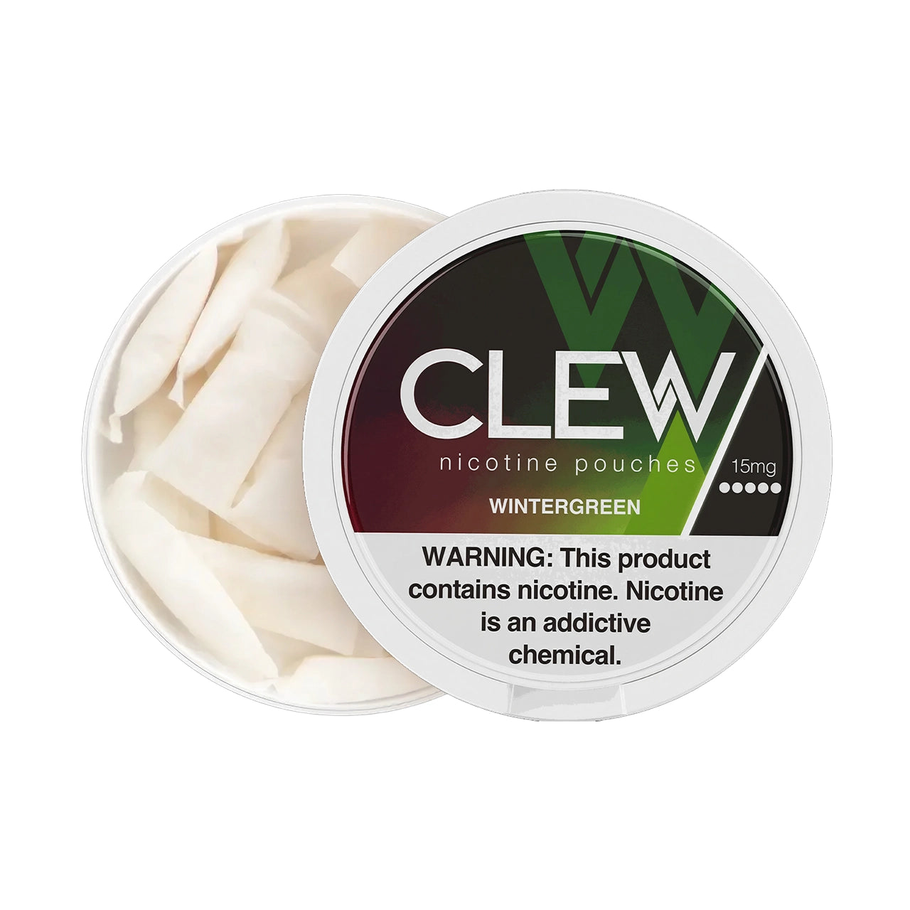 Wintergreen CLEW Nicotine Pouches 15mg
