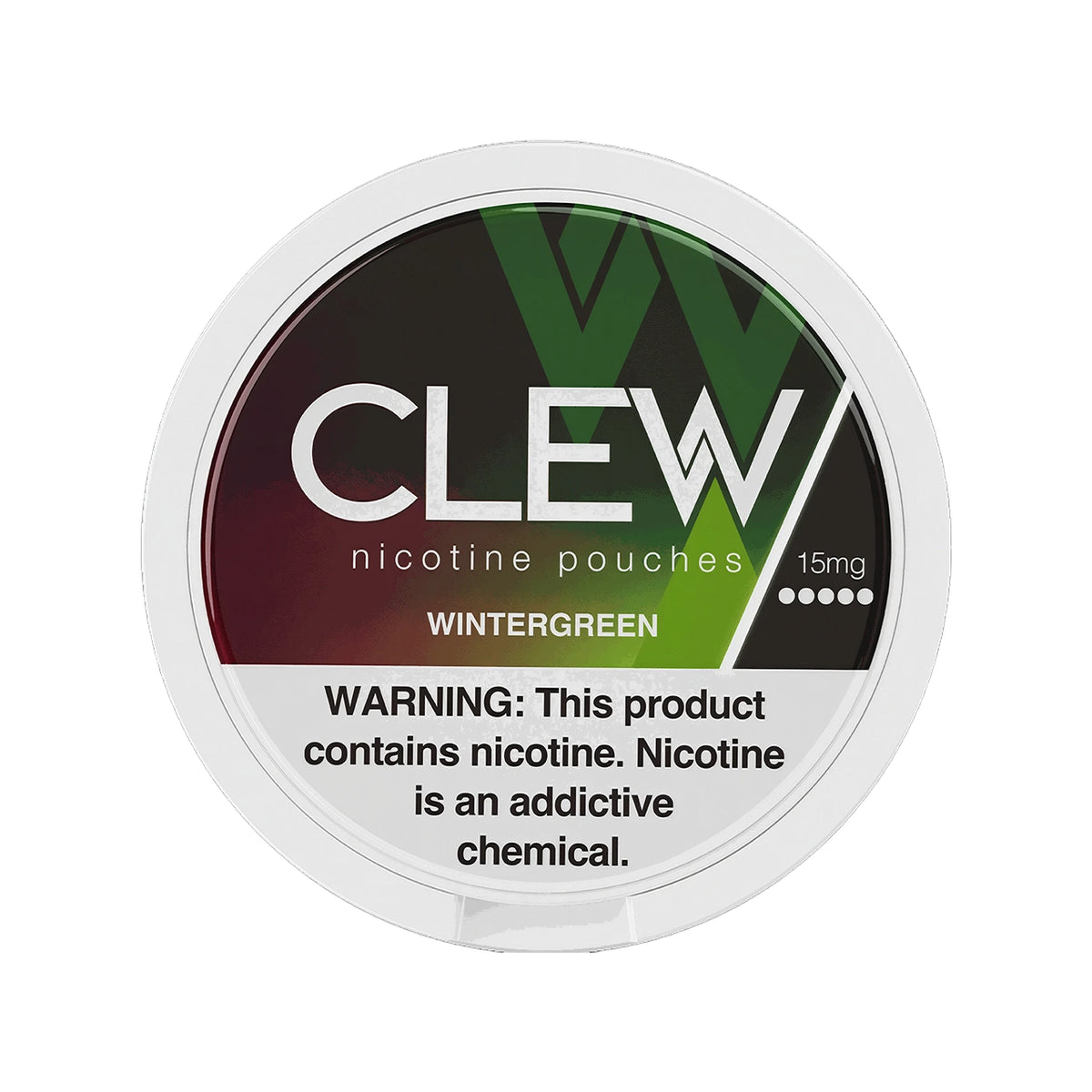 Wintergreen CLEW Nicotine Pouches 15mg