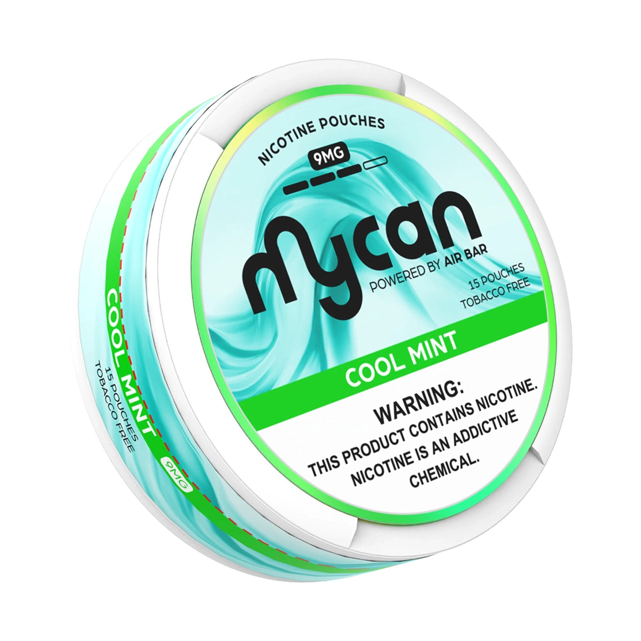Cool Mint Air Bar myCan Nicotine Pouches 9mg