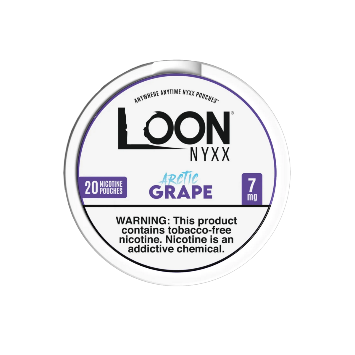 Grape Loon NYXX Nicotine Pouches 7mg