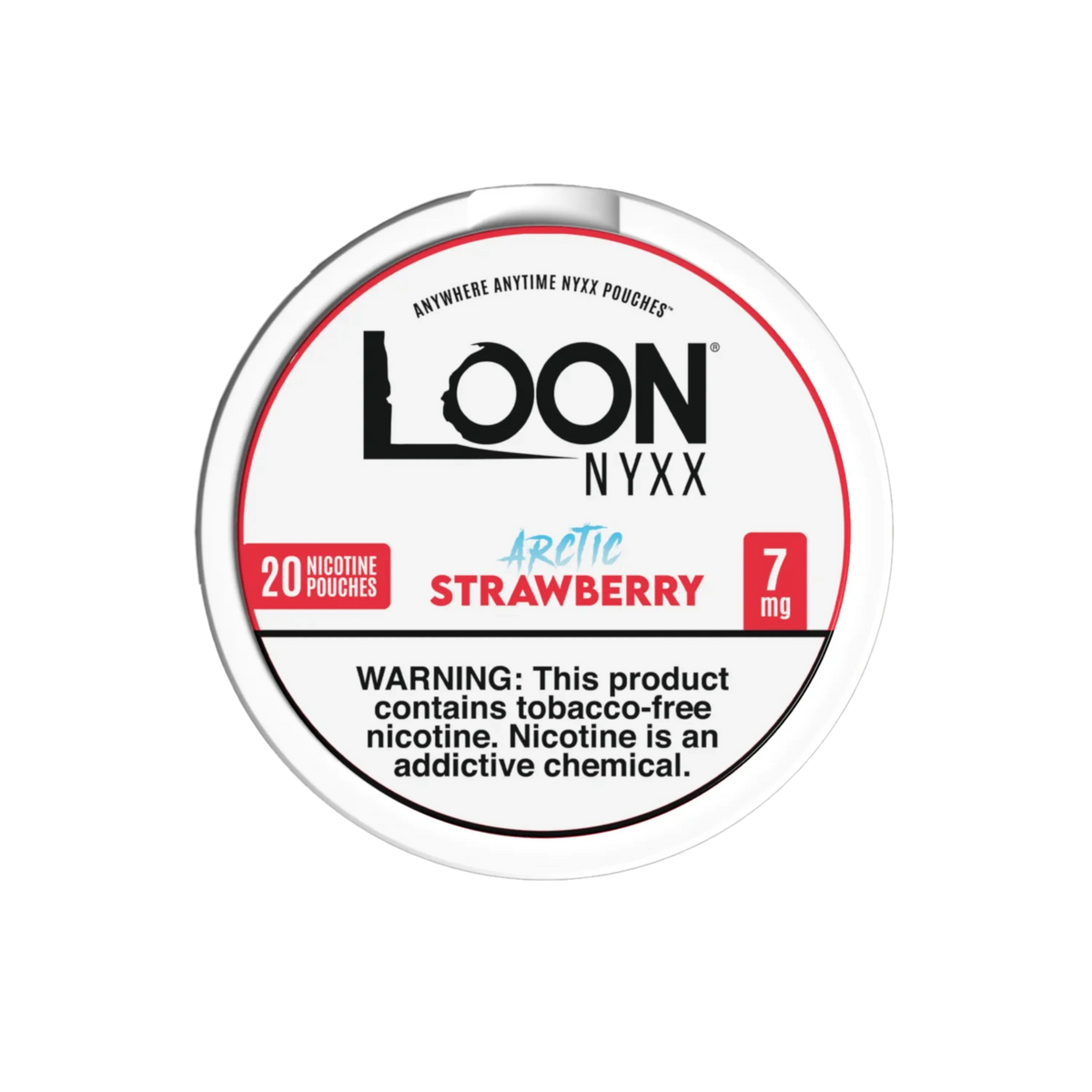 Strawberry Loon NYXX Nicotine Pouches 7mg