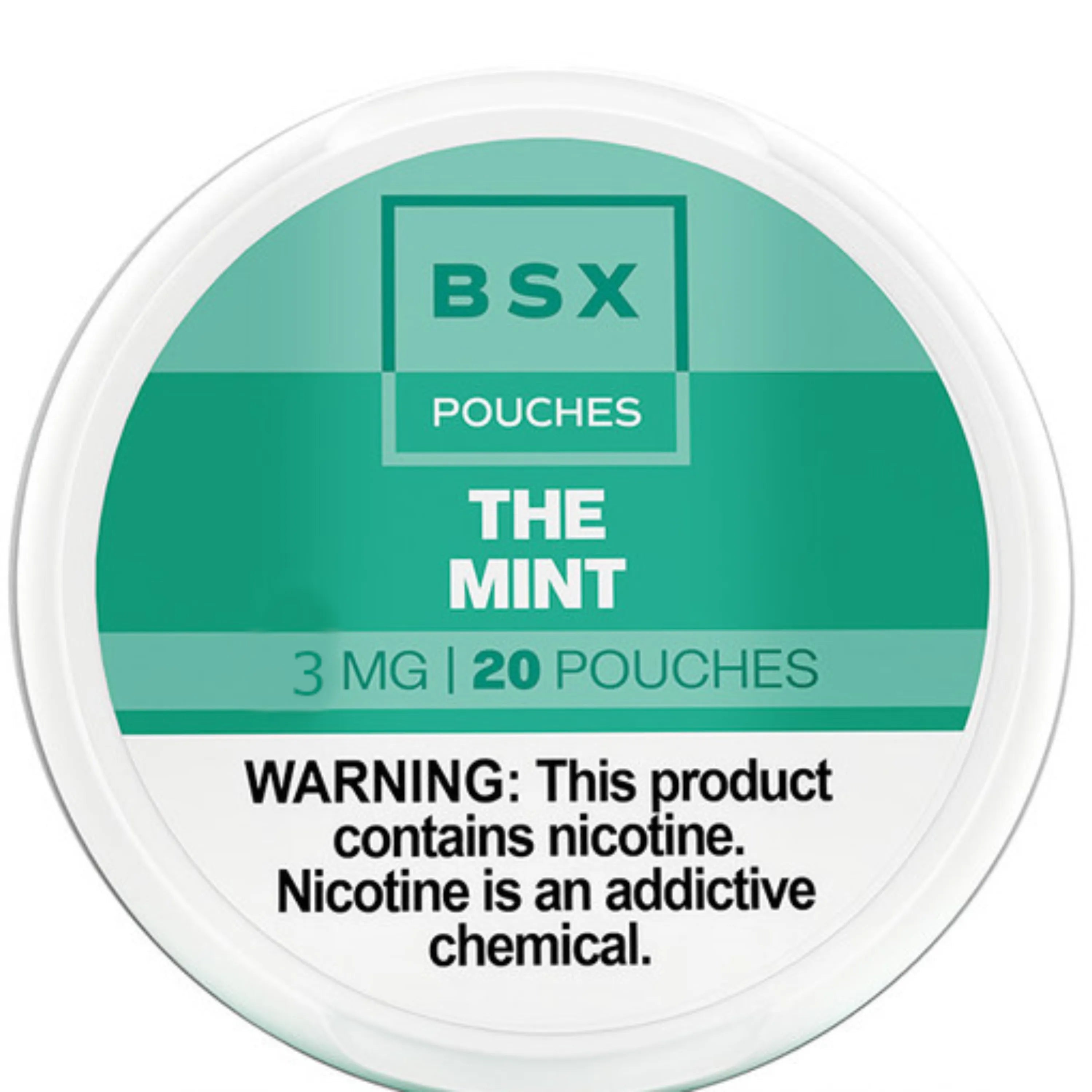 The Mint BSX Nicotine Pouches 3mg