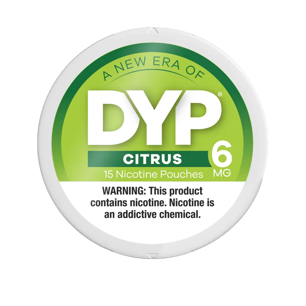 Bolsitas de nicotina DYP Citrus 6mg
