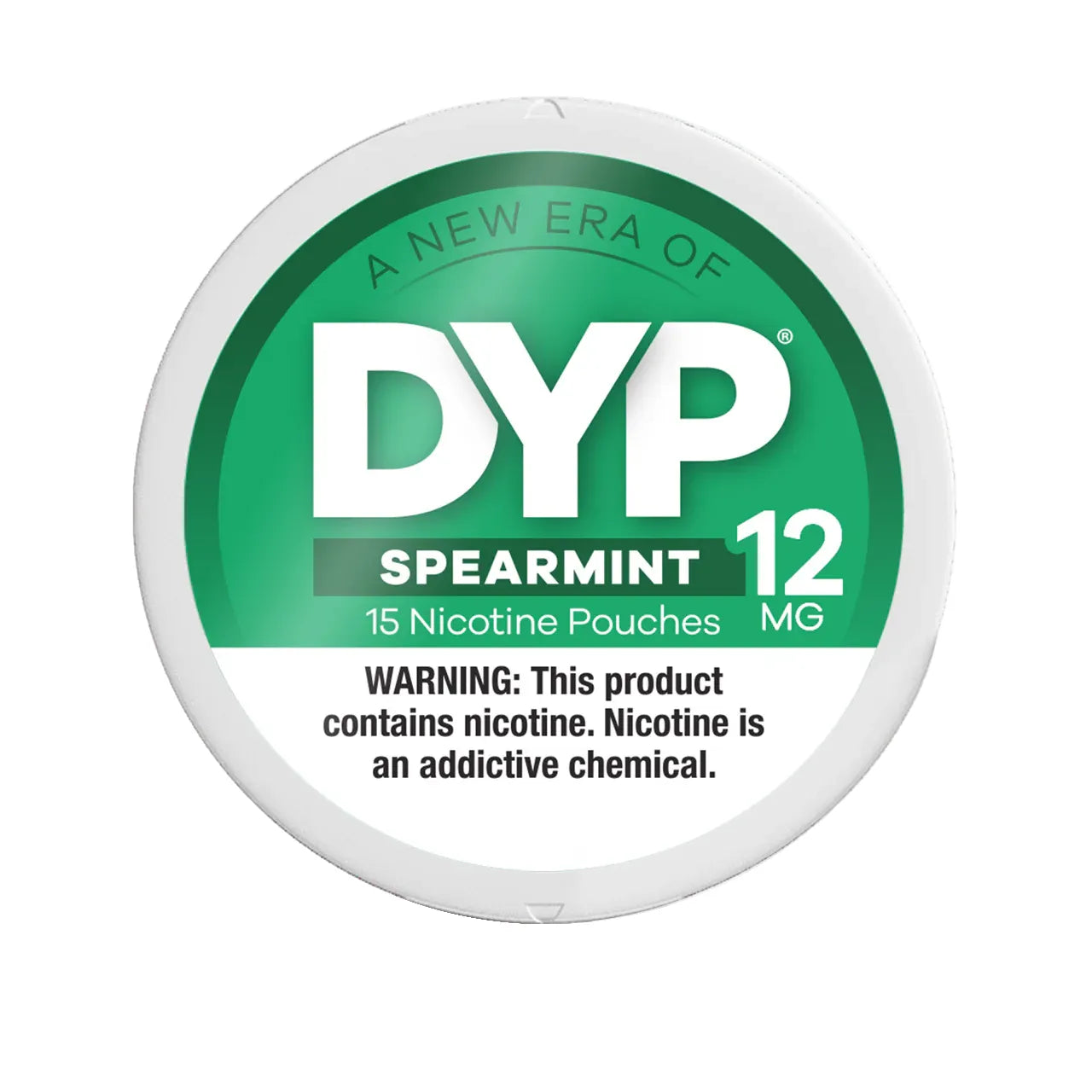 Spearmint DYP Nicotine Pouches 12mg