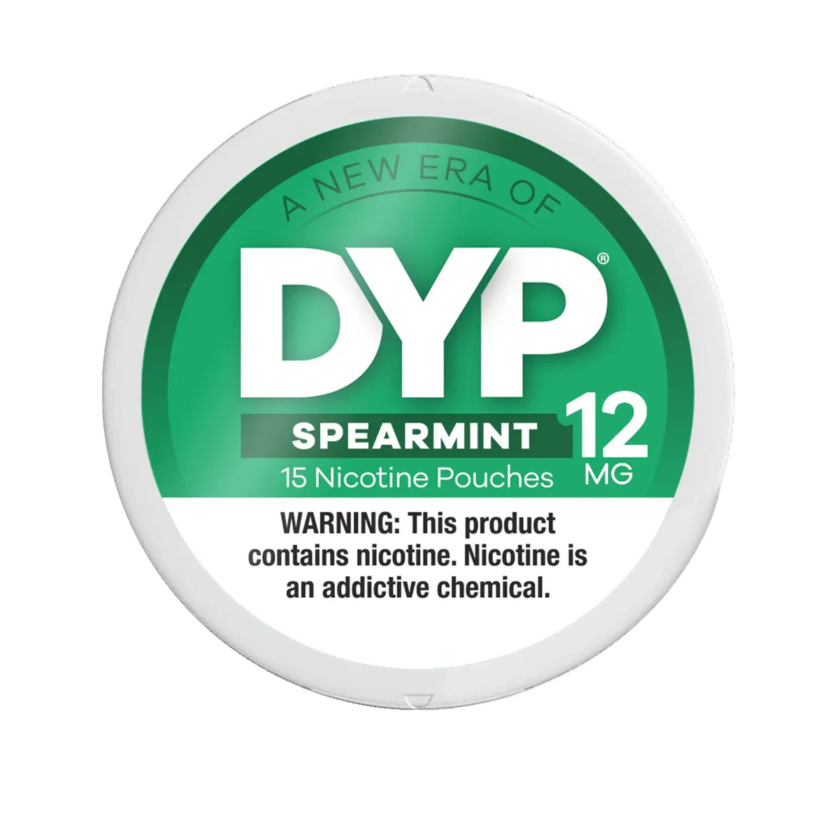Spearmint DYP Nicotine Pouches 12mg