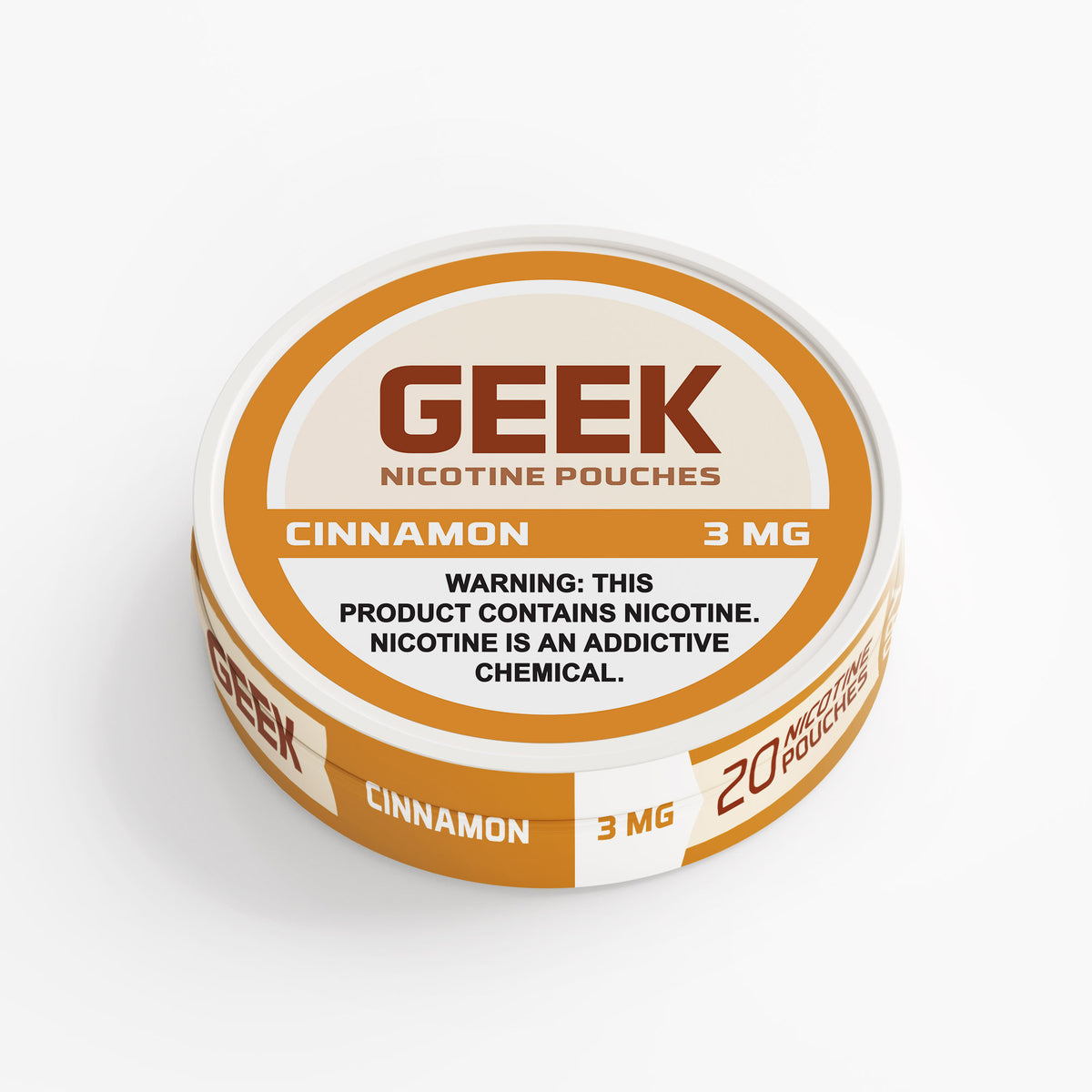 Cinnamon GEEK Nicotine Pouches 3mg