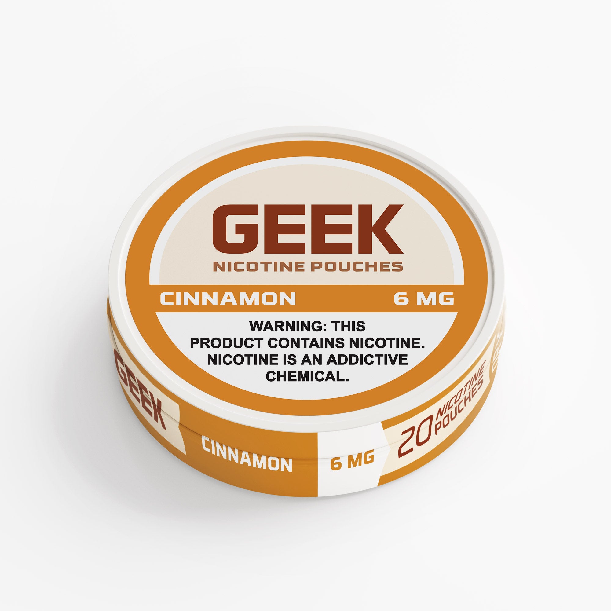 Cinnamon GEEK Nicotine Pouches 6mg