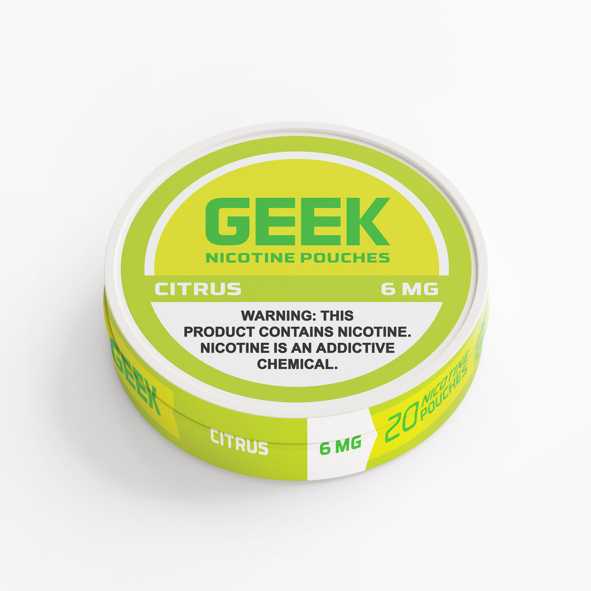 Citrus GEEK Nicotine Pouches 6mg