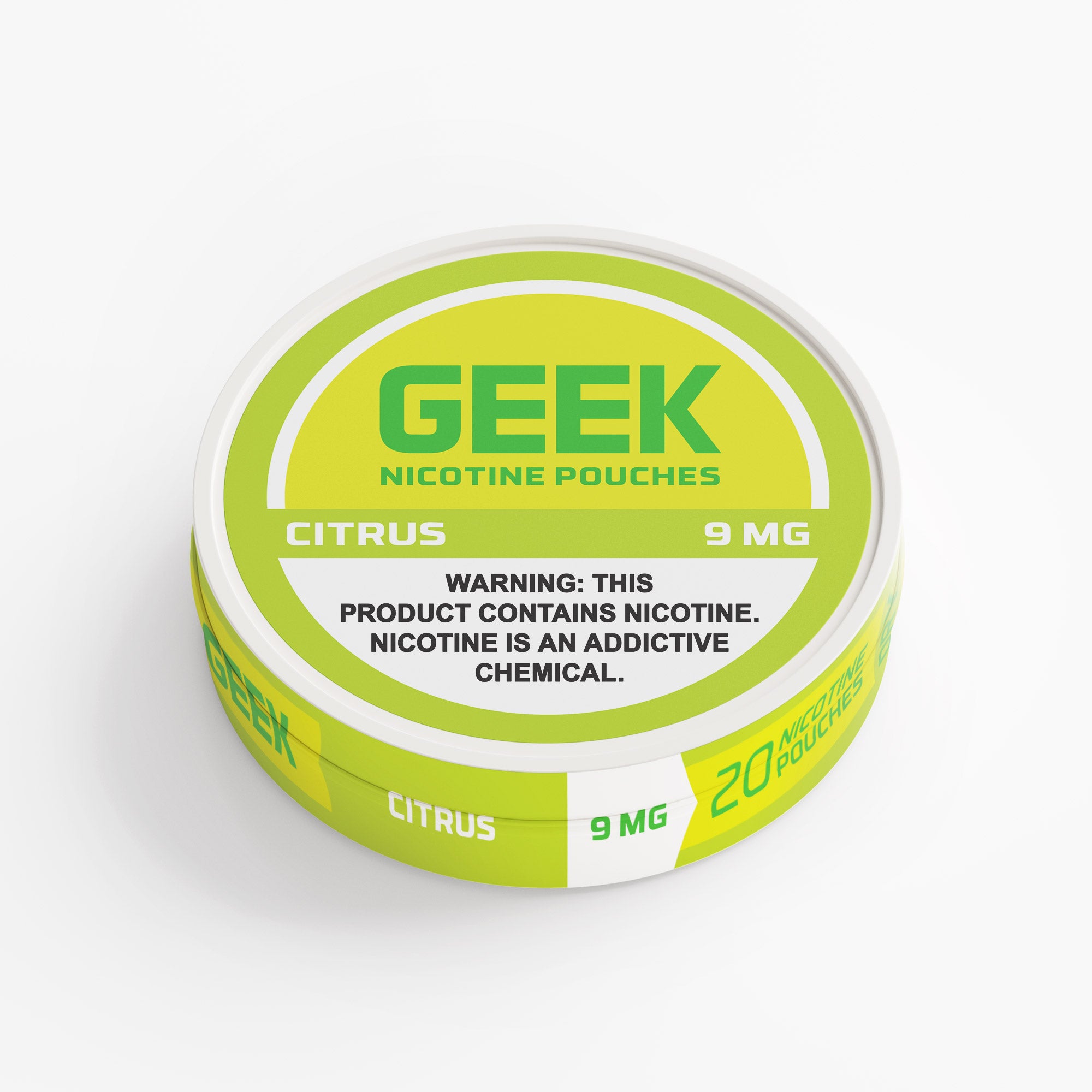 Citrus GEEK Nicotine Pouches 9mg