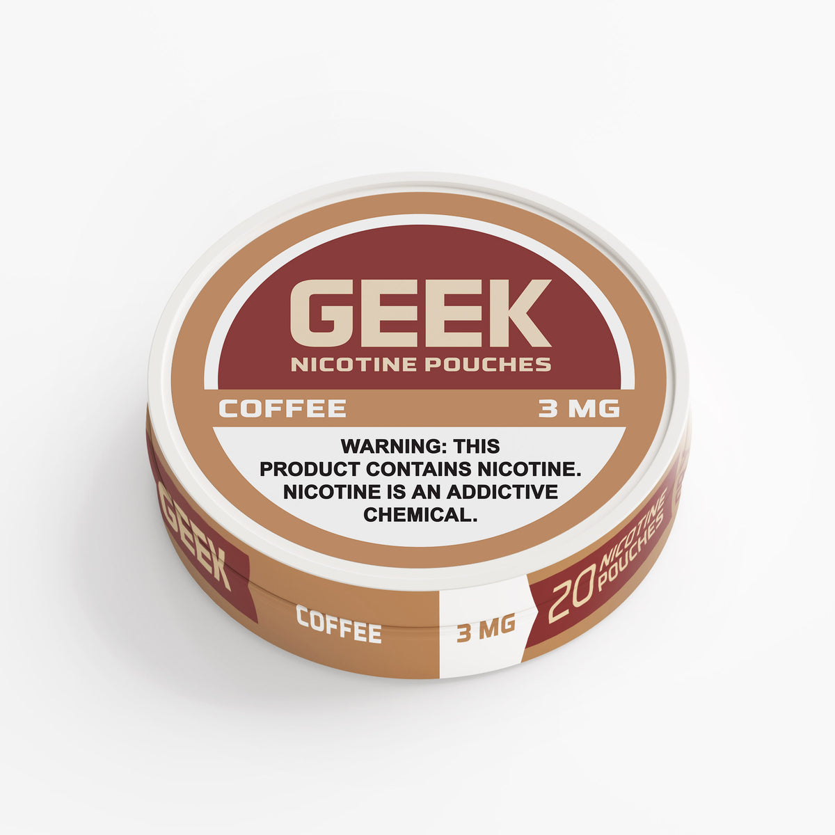 Coffee GEEK Nicotine Pouches 3mg