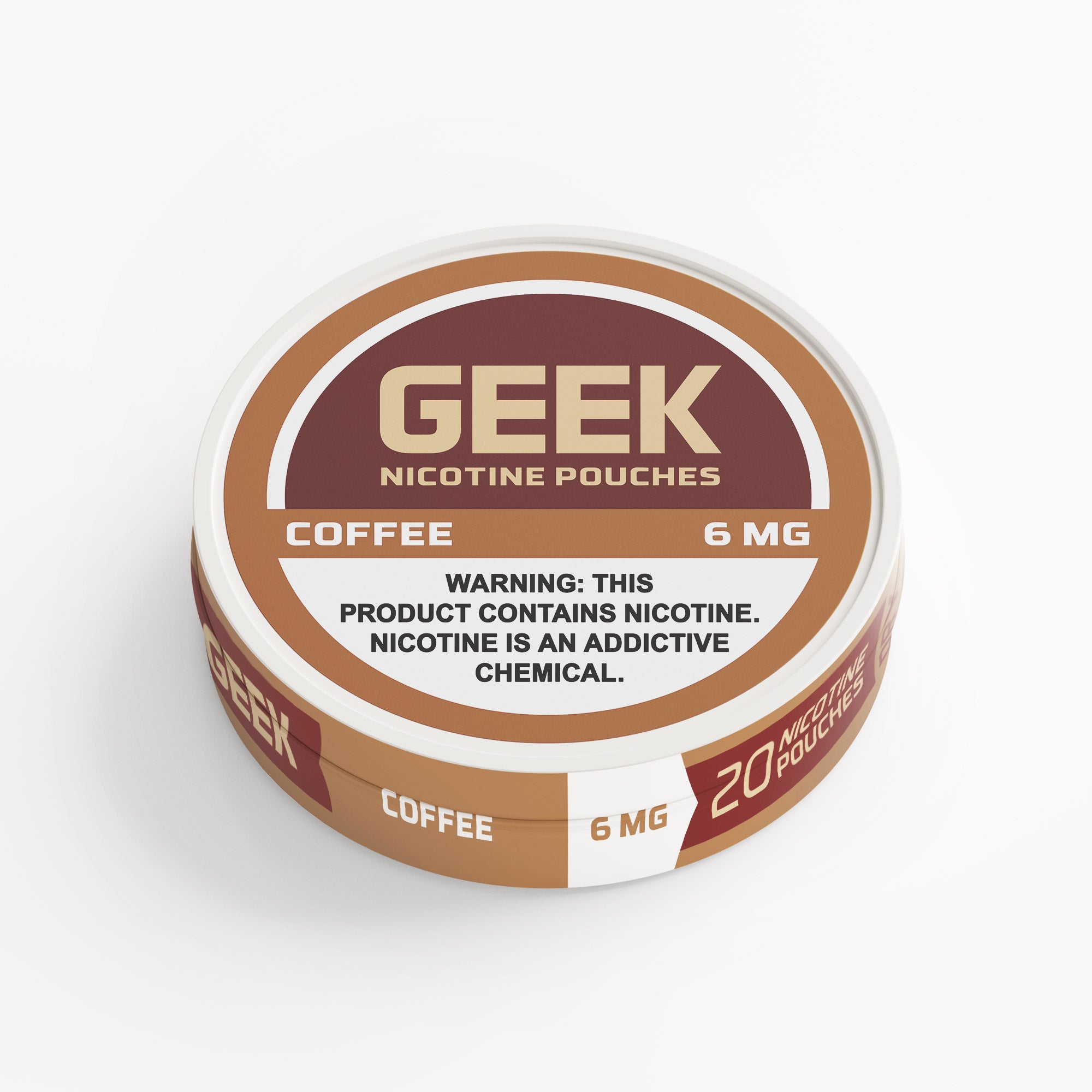 Coffee GEEK Nicotine Pouches 6mg