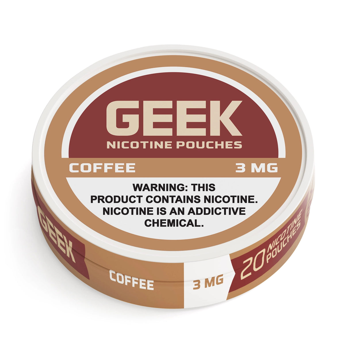 Café GEEK Bolsas de Nicotina 3mg