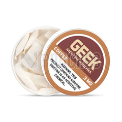 Open Box Coffee GEEK Nicotine Pouches 3mg