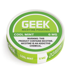 Cool Mint GEEK Nicotine Pouches 6mg