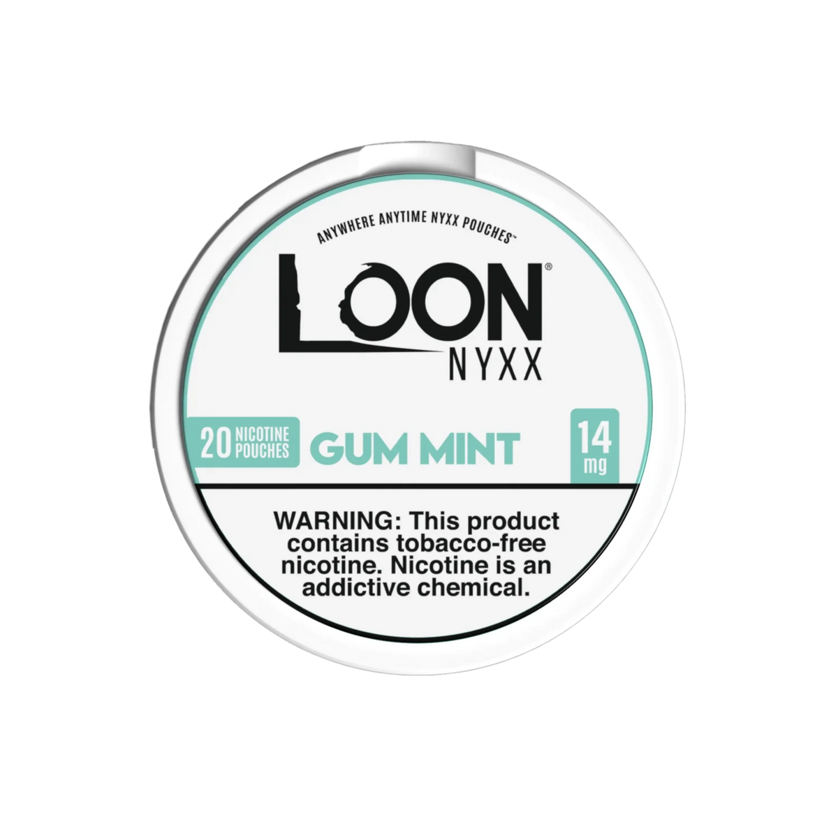 Gum Mint Loon NYXX Nicotine Pouches 14mg