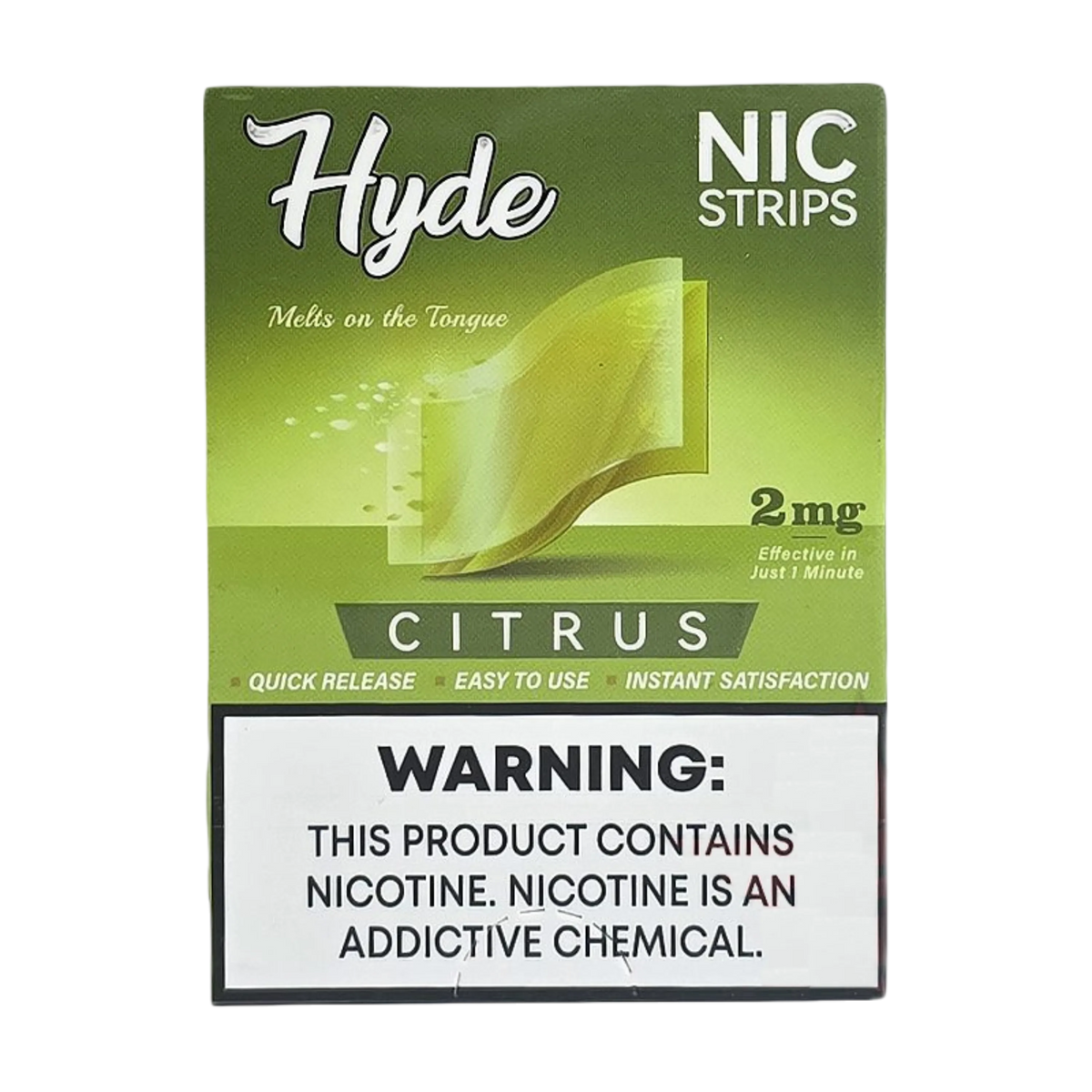 Citrus Hyde Nicotine Strips