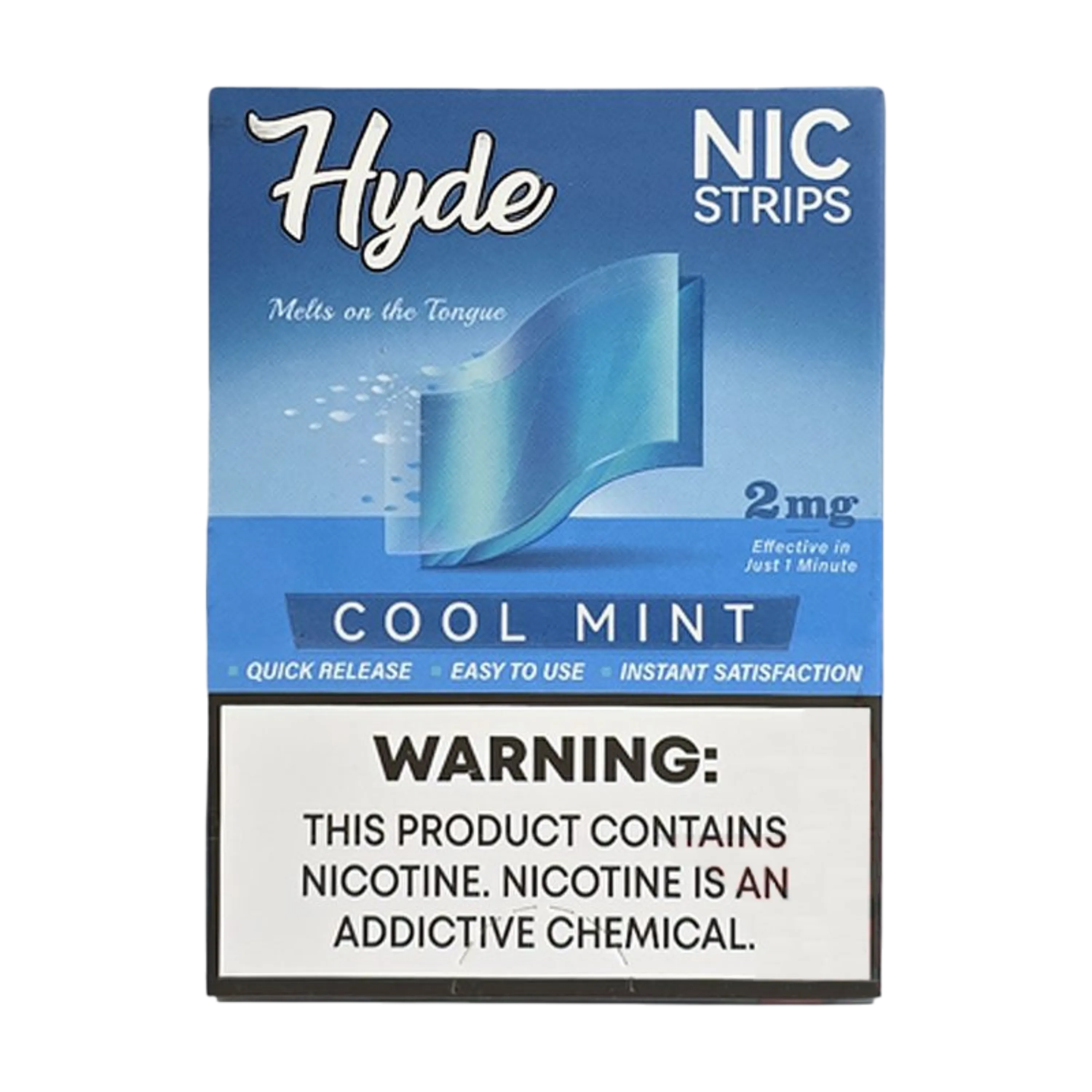 Cool Mint Hyde Nicotine Strips