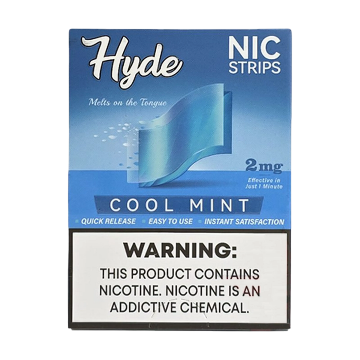 Cool Mint Hyde Nicotine Strips