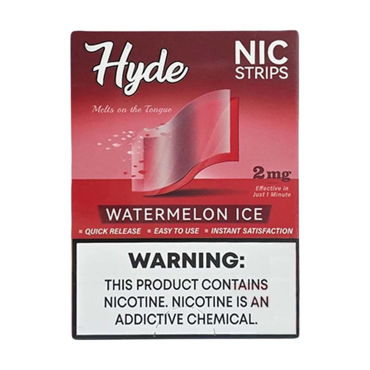 Watermelon Ice Hyde Nicotine Strips