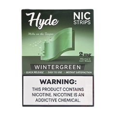 Wintergreen Hyde Nicotine Strips 2mg