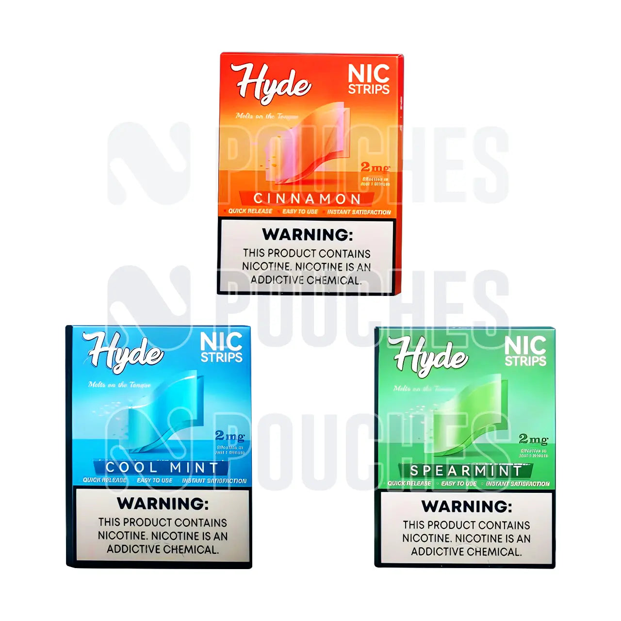 Hyde Nicotine Strips