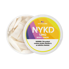 Berry Lemon NYKD Nicotine Pouches 12mg