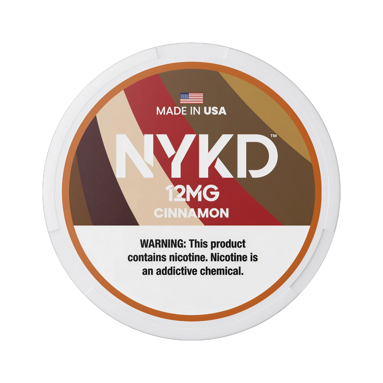 Cinnamon NYKD Nicotine Pouches 12mg