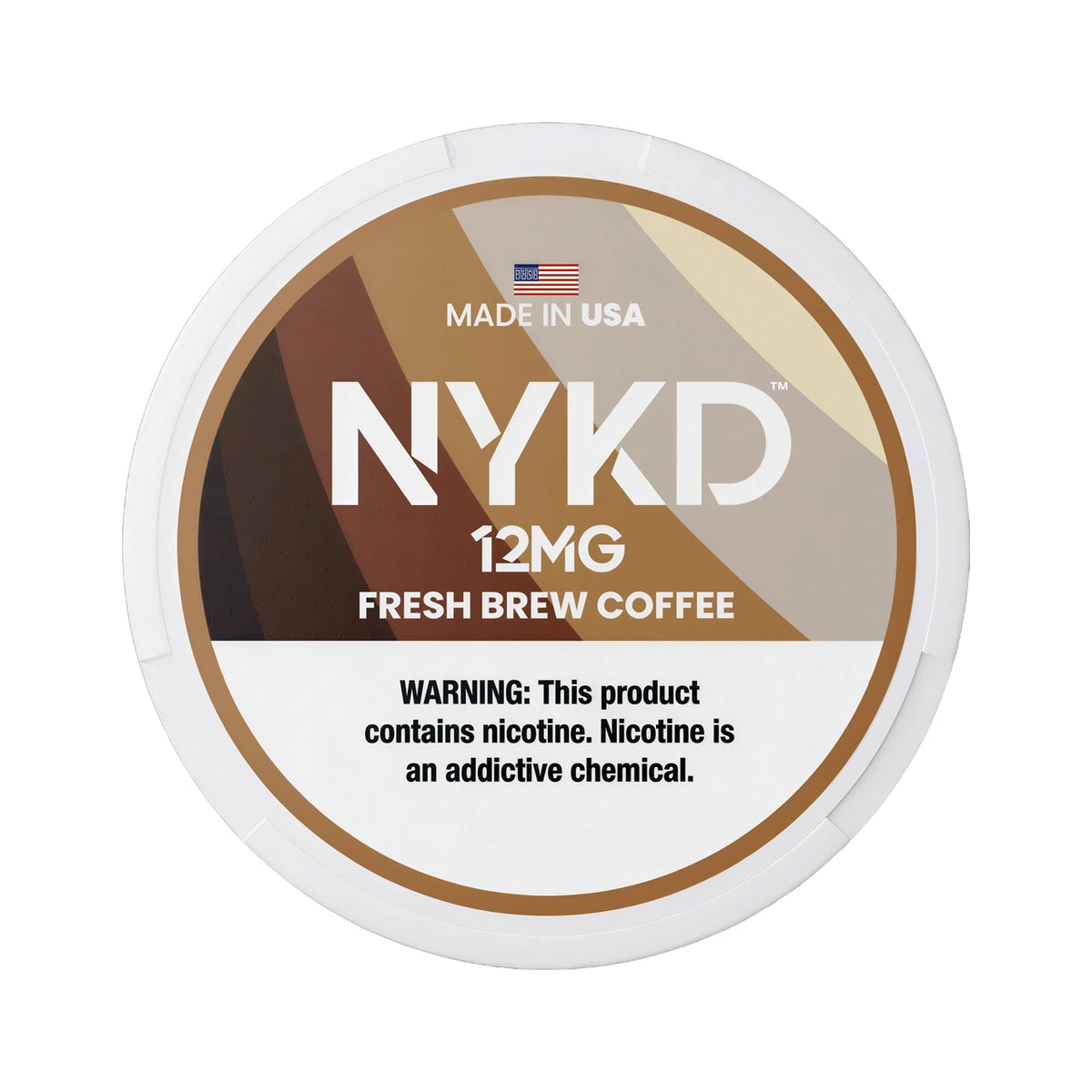 Fresh Brew Coffee NYKD Nicotine Pouches 12mg