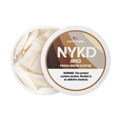Fresh Brew Coffee NYKD Nicotine Pouches 6mg