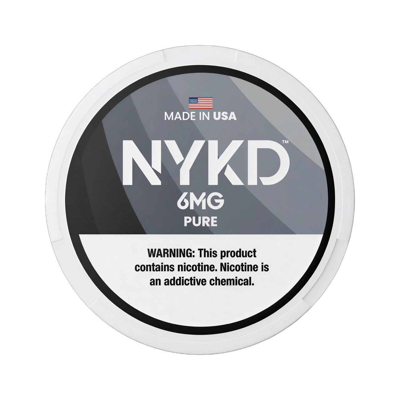 Pure NYKD Nicotine Pouches 6mg