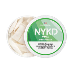 Wintergreen NYKD Nicotine Pouches 9mg