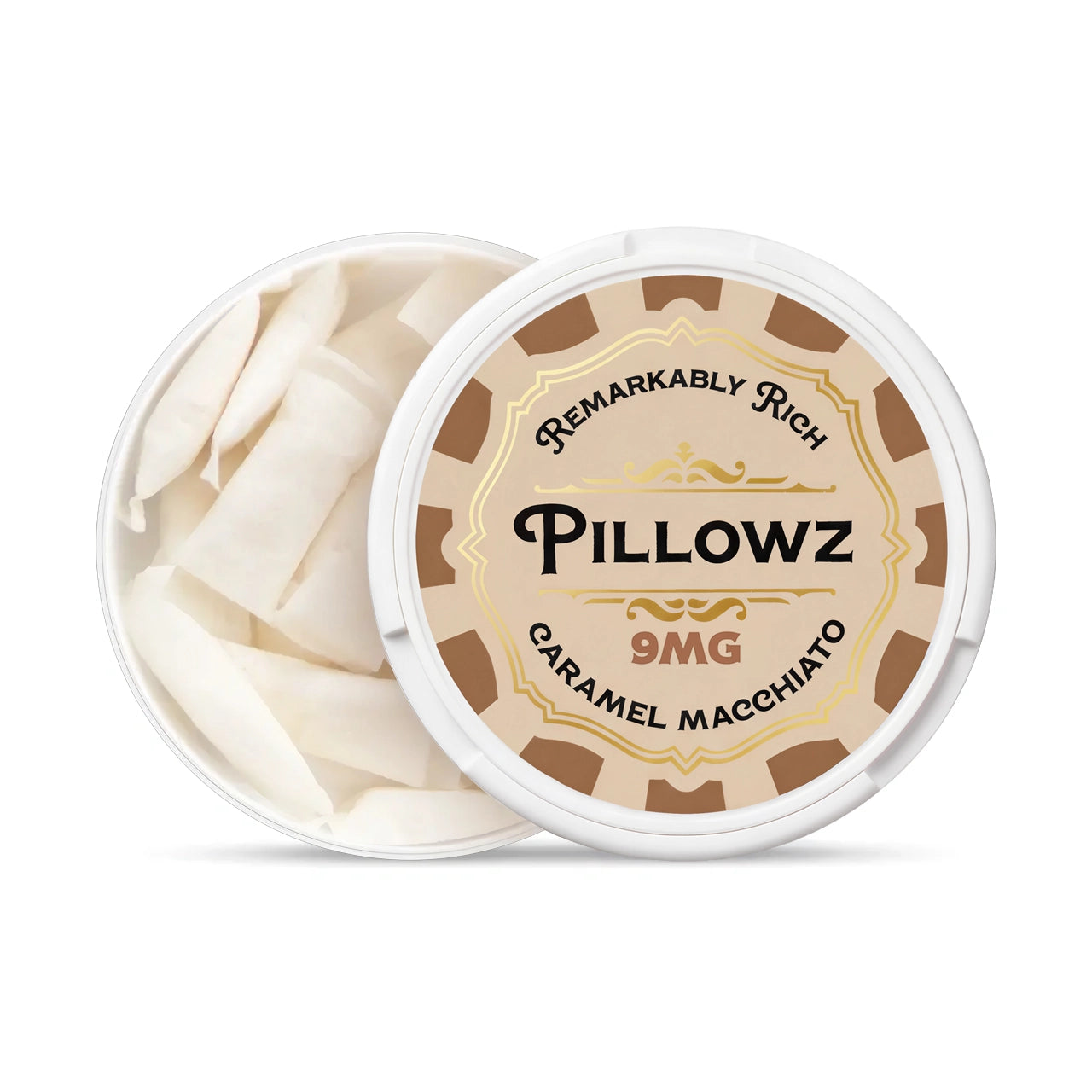 Caramel Macchiato Pillowz Nicotine Pouches 9mg