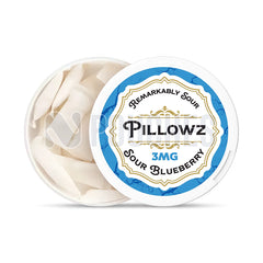 Open Box Sour Blueberry Pillowz Nicotine Pouches 3mg