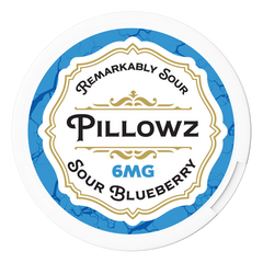 Sour Blueberry Pillowz Nicotine Pouches 6mg