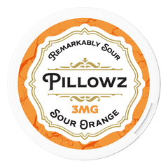 Sour Orange Pillowz Nicotine Pouches 3mg