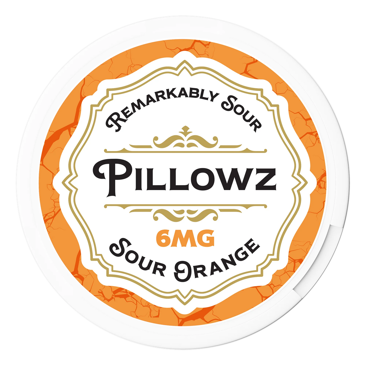 Sour Orange Pillowz Nicotine Pouches 6mg