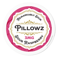 Sour Raspberry Pillowz Nicotine Pouches 3mg