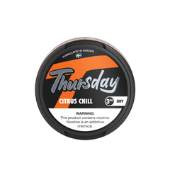 Citrus Chill - Dry Thursday Nicotine Pouches 3mg